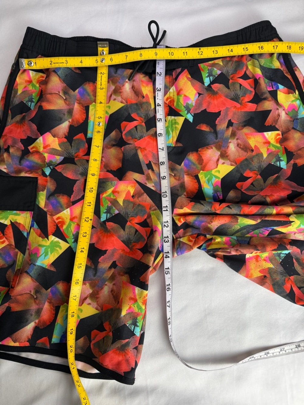 Ripzone Board Shorts Men's XL Multicolor Abstract Surf Swim Shorts 20" - Picture 8 of 12